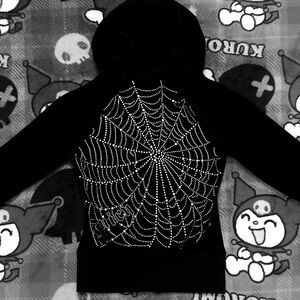 SOLD Juicy Couture Spiderweb Hoodie